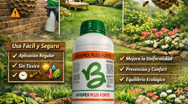 cómo aplicar AVISPEX PLUS FORTE correctamente para proteger tu entorno